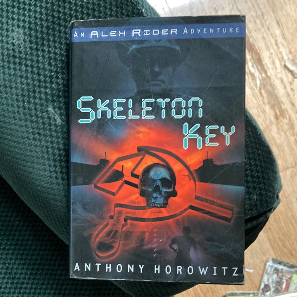Skeleton key and Alex Rider adventure by Anthony Horowitz hard cover book
